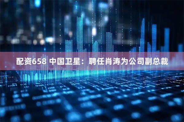 配资658 中国卫星：聘任肖涛为公司副总裁