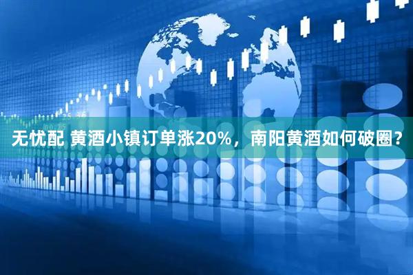 无忧配 黄酒小镇订单涨20%，南阳黄酒如何破圈？